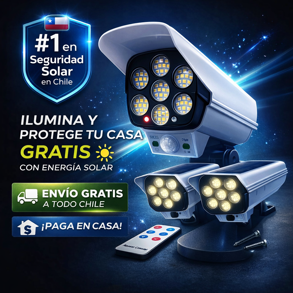 Protege tu casa y parcela mientras no estás — sin pagar luz ⚡️