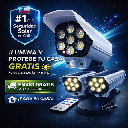 Protege tu casa y parcela mientras no estás — sin pagar luz ⚡️