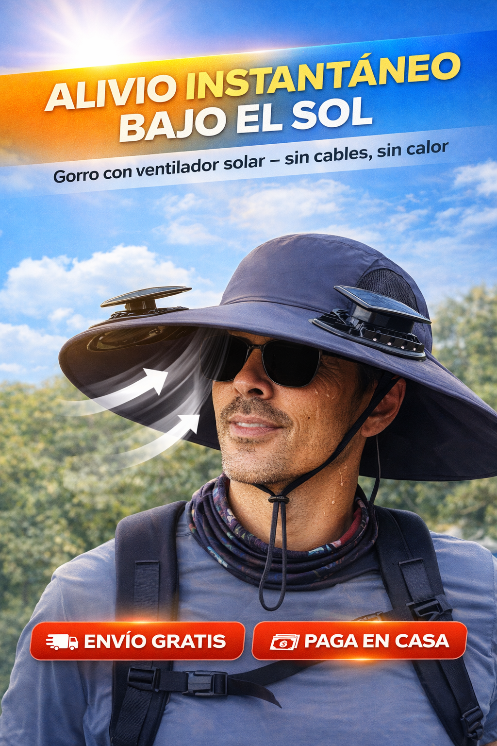 ALIVIO INSTANTÁNEO BAJO EL SOL